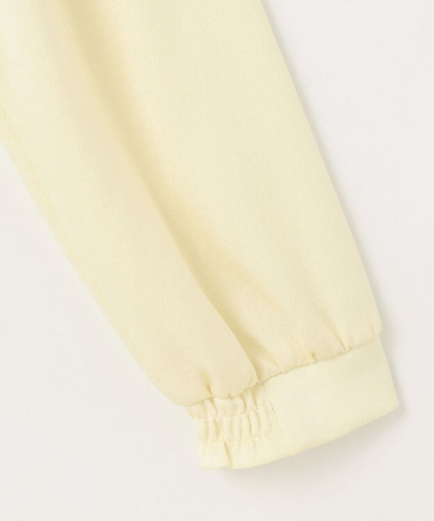 J.PRESS LADIES 【洗える】ヴィンテージWAVE ブラウス イエロー系