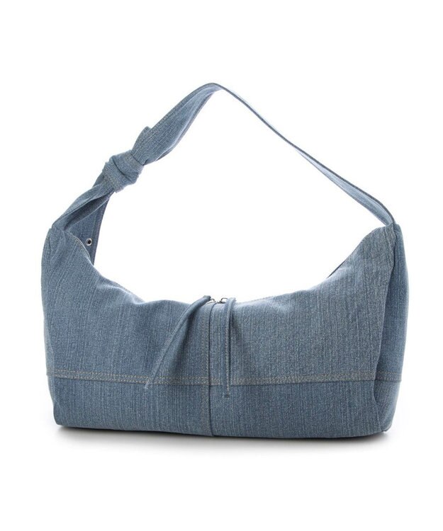 UNBILLION カシュカシュ cachecache / リボンハトメワンショルダー ブルー