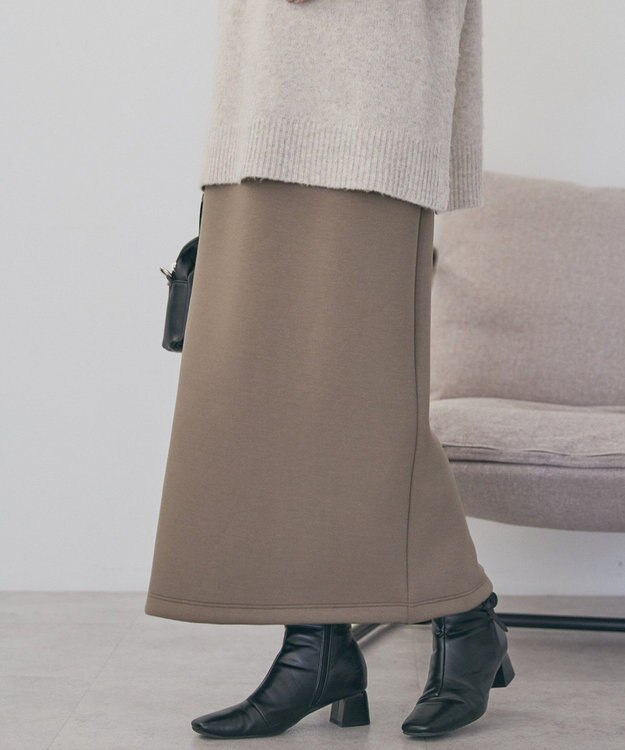 AMERICAN HOLIC ダンボールポンチスカート Gray Beige