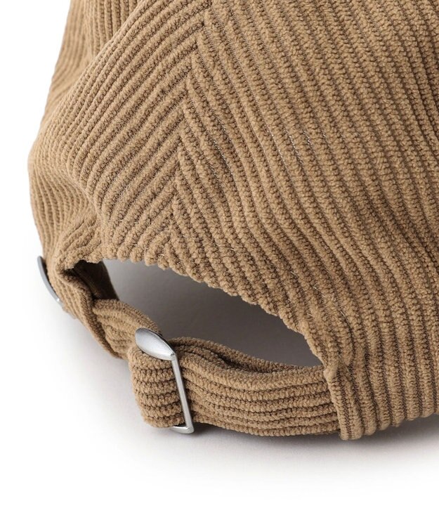 UNFILO コーデュロイ キャップ キャメル