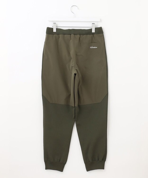 23区GOLF 【23Fondation/MEN】ニット ジョガーパンツ カーキ系