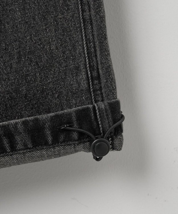 WEGO デニムパラシュートパンツ スミクロ