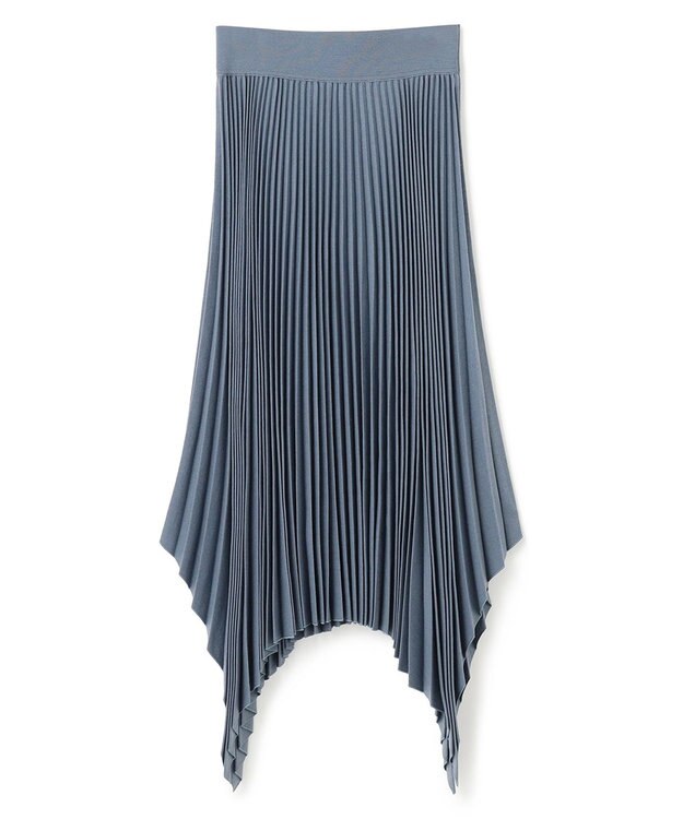 JOSEPH プリーテッドフランネル　プリーツスカート Cloudy Blue