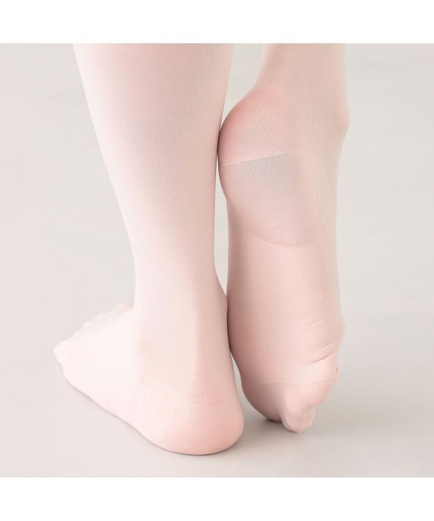 Chacott レディース　ベロネーゼタイツIII（フーター）かかと立体設計 ロイヤルピンク