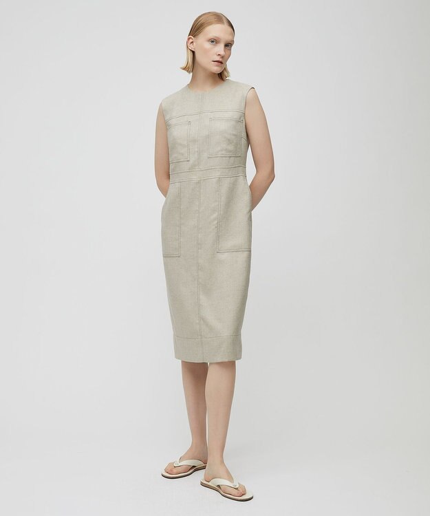BEIGE， CAROLE / ワンピース Sand×Slate