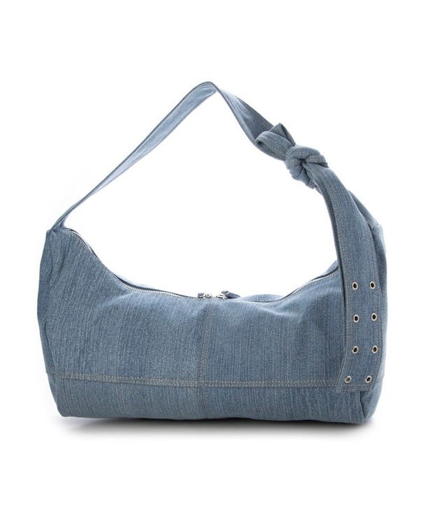 UNBILLION カシュカシュ cachecache / リボンハトメワンショルダー ブルー