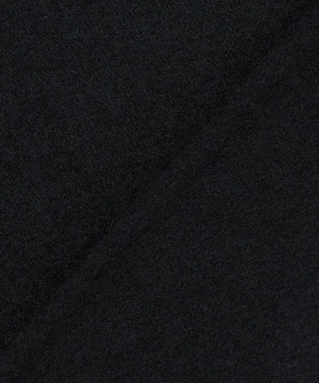 23区 【エステータ】ウールリバー ポンチョ コート ブラック