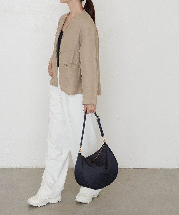 russet ナイロンジャガード2WAYショルダーバッグ(CE-1620) Purple/BR