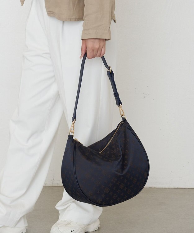 russet ナイロンジャガード2WAYショルダーバッグ(CE-1620) Purple/BR