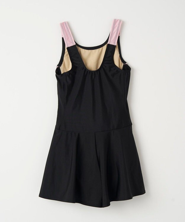 OP／FILA 【FILA】スクールワンピース水着 ブラック×ピンク