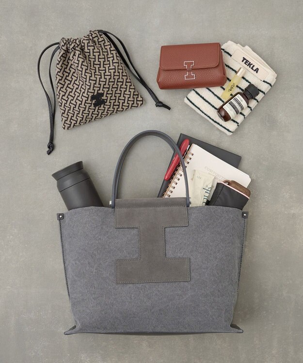 IACUCCI ソルベット M CANVAS/SUEDE チャコールグレー