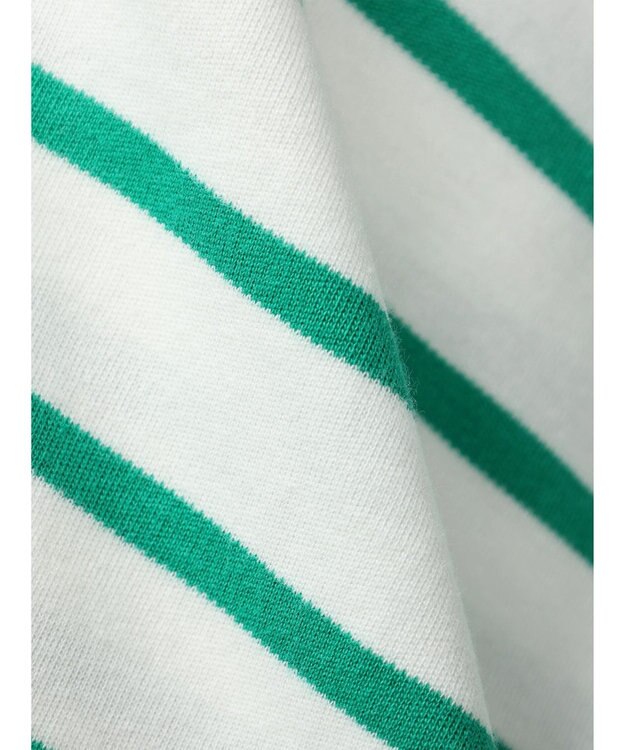 AMERICAN HOLIC Ｄａｉｌｙ！　ラウンドカットチュニック Border Green