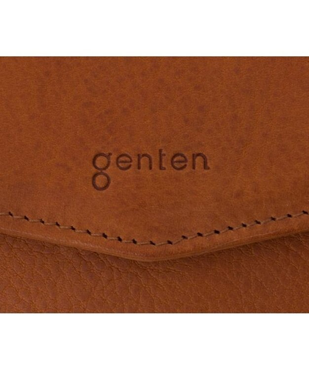 genten トスカ ギャルソン長財布 チャ