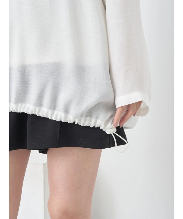 earth music&ecology シアーアノラック Off White