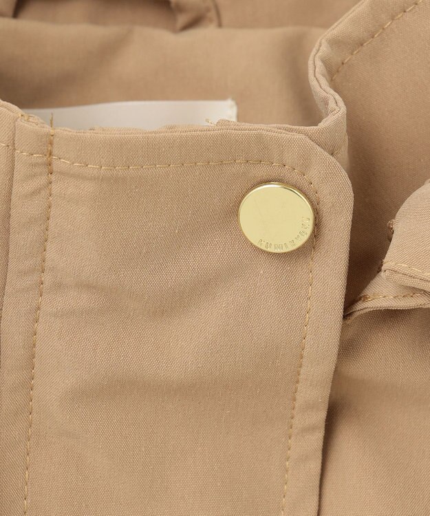 組曲 KIDS 【110-140cm】【撥水】ケープド マウンテンパーカー ベージュ系