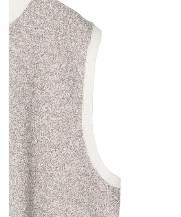 CRAFT STANDARD BOUTIQUE リンクス編みニットベスト Ivory