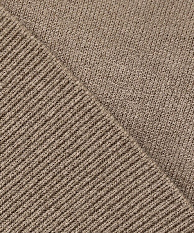 GOTAIRIKU ニットポロ＿無地 ベージュ系