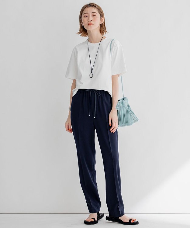 23区 S DCHコットン ベーシック Tシャツ ホワイト系