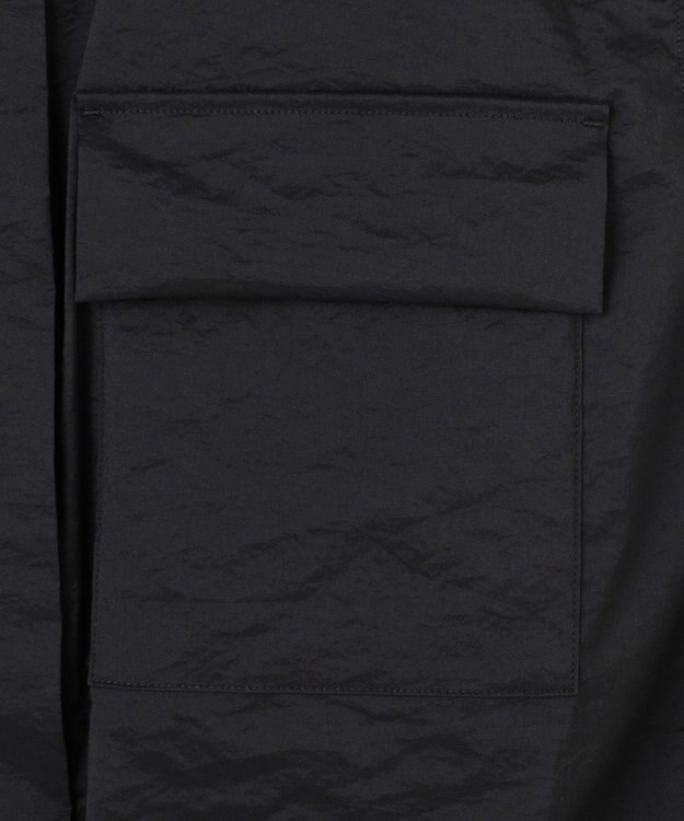 BEIGE， 【洗える】LANTANA / ビックポケットノースリーブブルゾン Black