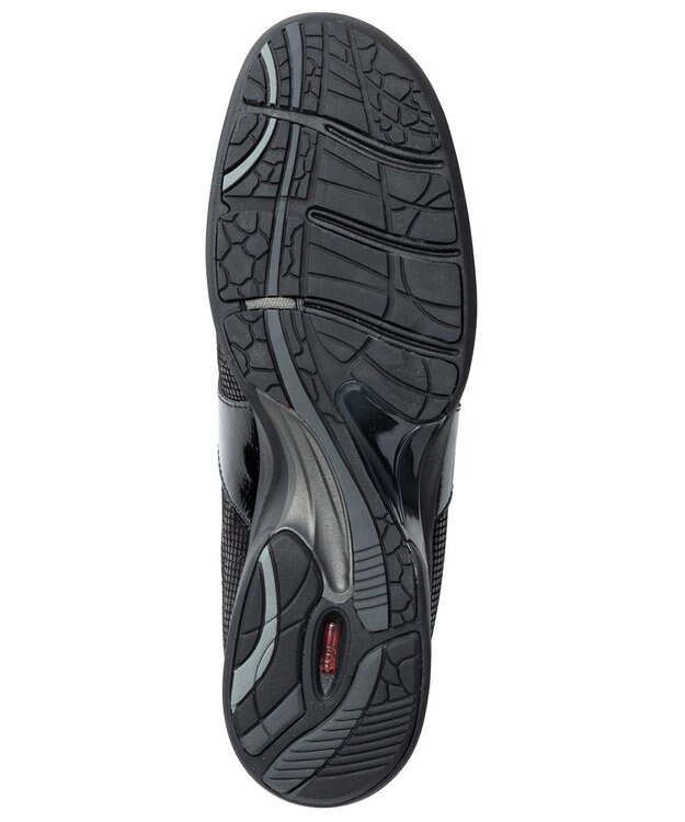 ASICS WALKING ペダラウォーキングシューズ 2E ヒール高3.0cm ブラック系