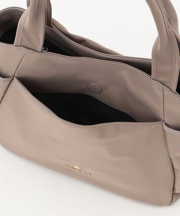TOCCA 【撥水】T-JARDIN NYLON M トートバッグ M ベージュ系