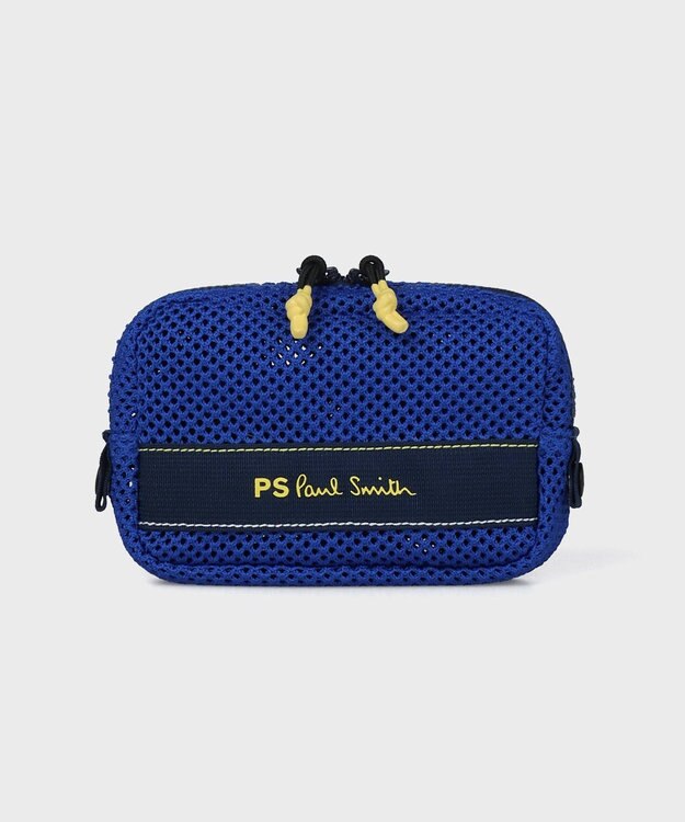 Paul Smith PSメッシュ ポーチ ブルー