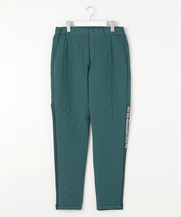 23区GOLF 冬の最強防寒アイテム【MEN】キルティングパンツ ダークグリーン系