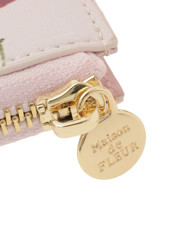 Maison de FLEUR チェリー柄フラグメントケース Pink