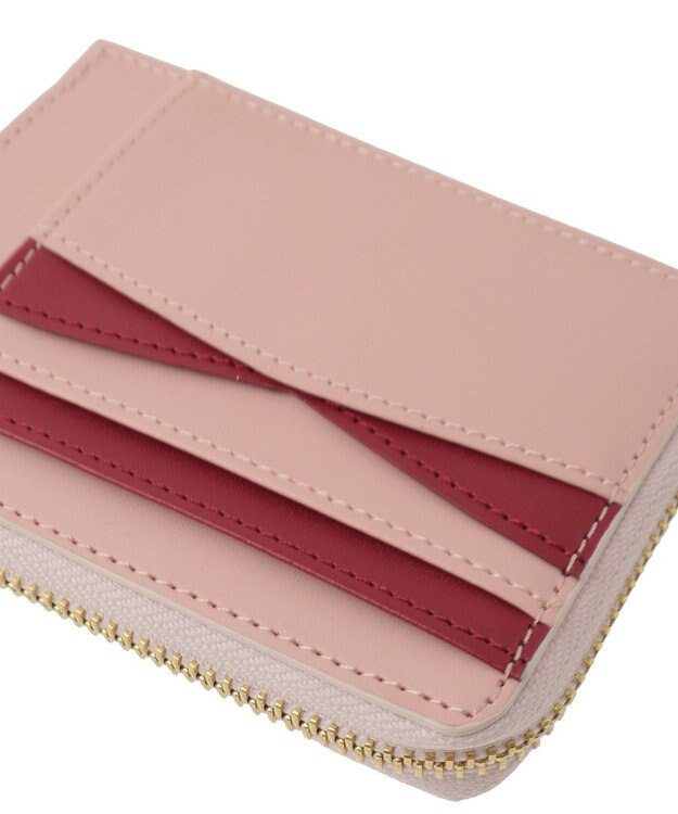 Maison de FLEUR チェリー柄フラグメントケース Pink