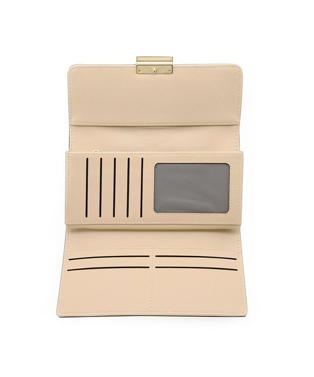 MioFIRANO ラスタープレートロングウォレット 財布　FIRANO フィラノ IVORY