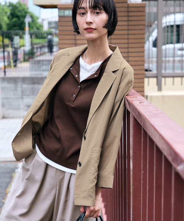 ANY ライトシアージャケット モカ