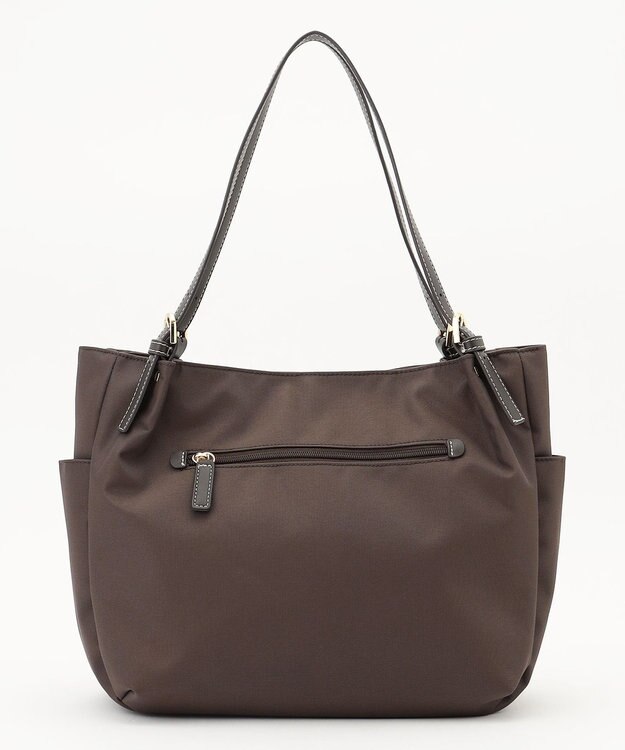 LA BAGAGERIE ポリエステルキャンバス　A4トート チョコ