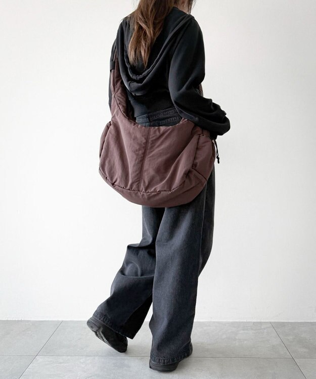 WEGO 中綿BIGショルダー ブラウン