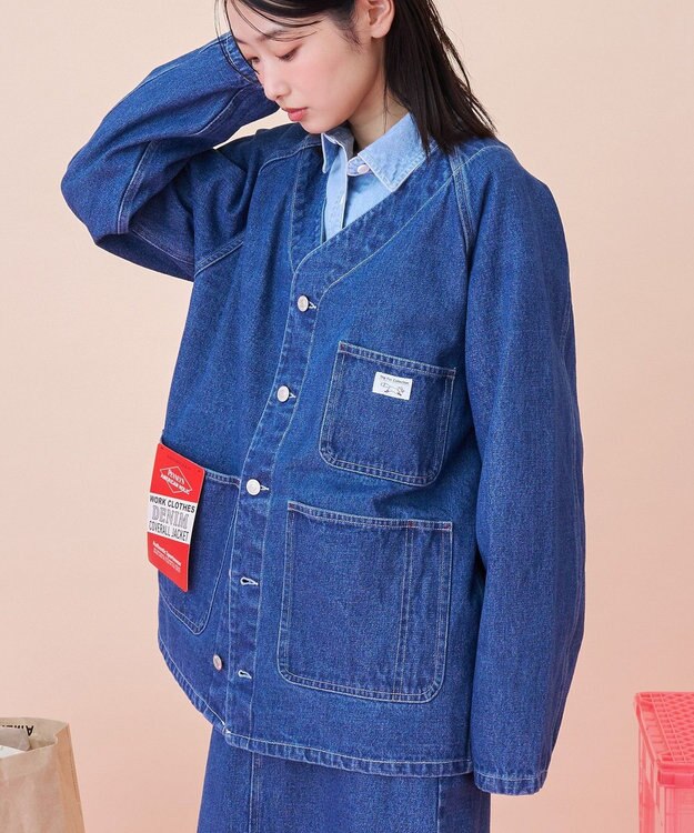 AMERICAN HOLIC 【PENNEY'S】デニムカバーオール Indigo