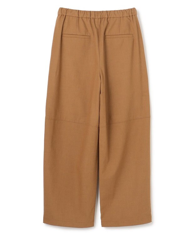 UNFILO L ライトフランネル イージーパンツ キャメル