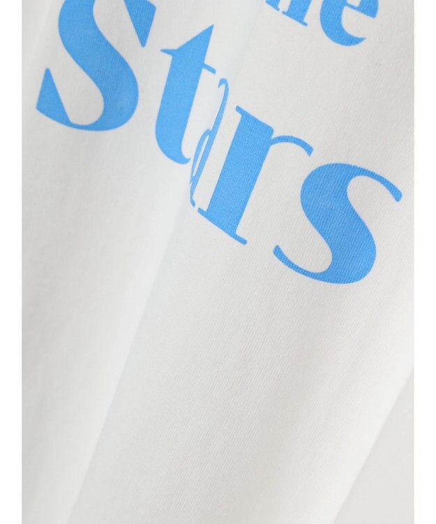 earth music&ecology アソートロゴプリントＴ Off White