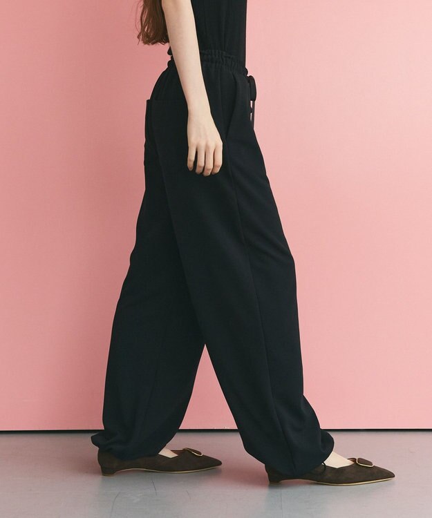 GRACE CONTINENTAL ジャージジョガーパンツ ブラック