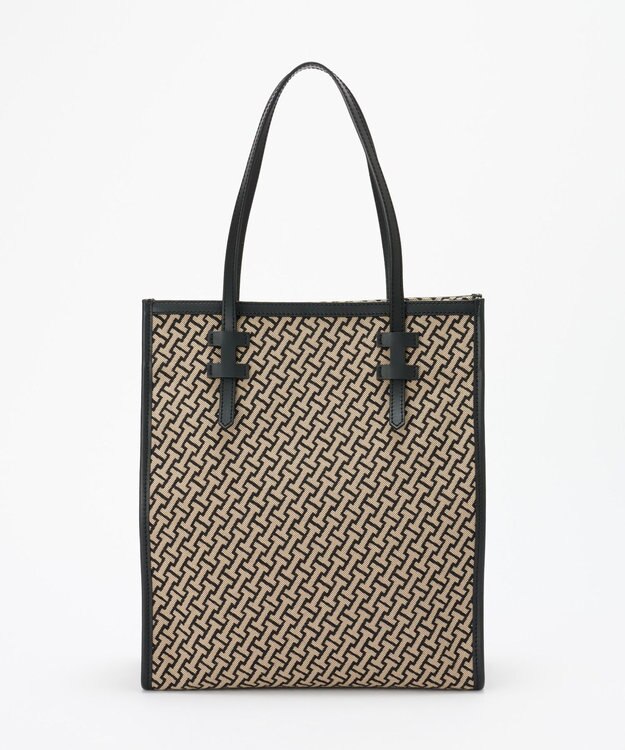 IACUCCI 〈美人百花2月号〉モノグランマ M JACQUARD/RUGA ブラック