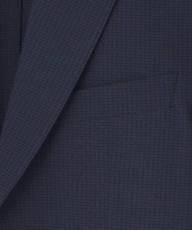 GOTAIRIKU 【AIRY MOVE  / セットアップ対応】DotAir2WAYストレッチサッカー セットアップジャケット ネイビー系