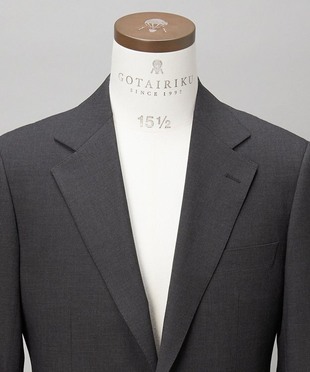 GOTAIRIKU 次世代スーツ【2WAYストレッチ/透湿性/シワになりにくい】ハイスペック2WAYストレッチスーツ グレー系