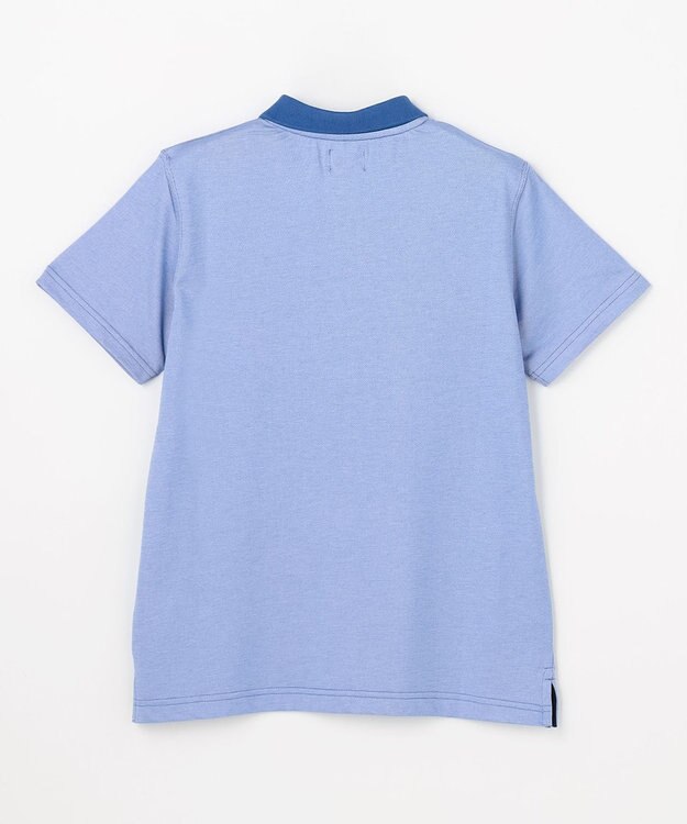 J.PRESS KIDS 【140-170cm】エンブレムポロシャツ ブルー