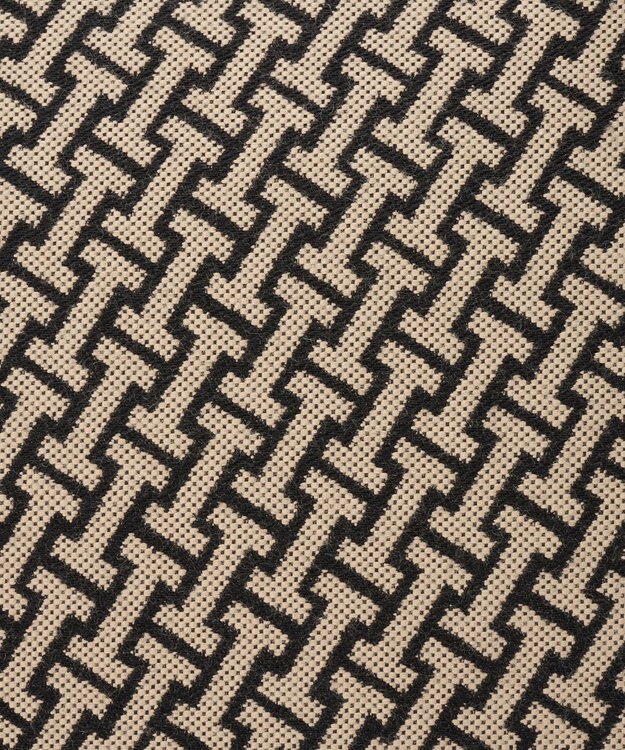 IACUCCI 〈美人百花2月号〉モノグランマ M JACQUARD/RUGA ブラック