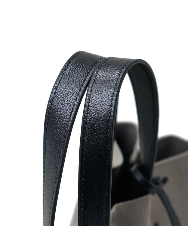 FOLNA RD ニットショッパートートバッグ グレーべージュ