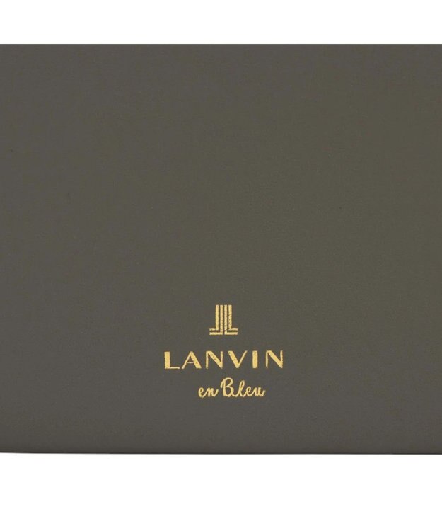 LANVIN en Bleu イエナ 2つ折り中Lファスナー財布 グレー