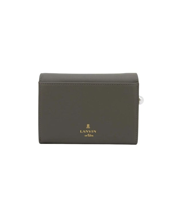 LANVIN en Bleu イエナ 2つ折り中Lファスナー財布 グレー