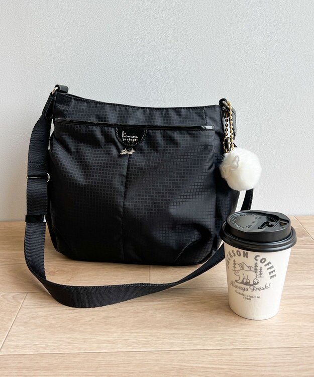 ACE BAGS & LUGGAGE Kanana project COLLECTION シェリ ショルダーバッグ 横S 17942 カナナプロジェクト コレクション ブラック