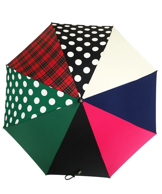 +RING 【プラスリング】【数量限定】 レディース向け 雨傘（長）60cm MLT T1198 NEW COLLECTION マルチカラー