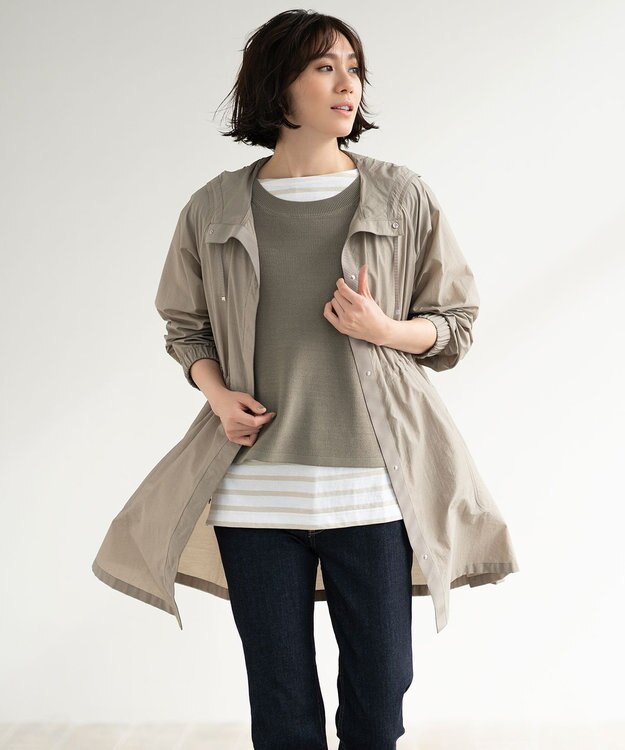 自由区 【WE WANT】365DENIM ストレートスリムデニム パンツ ブラック系