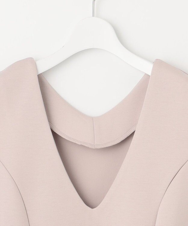 Feroux 【新型・洗える】リボンデザイン ダンボールワンピース キャメル系