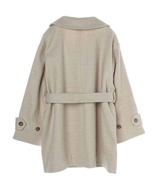 earth music&ecology ２ｗａｙカラーミドル丈コート Light Beige